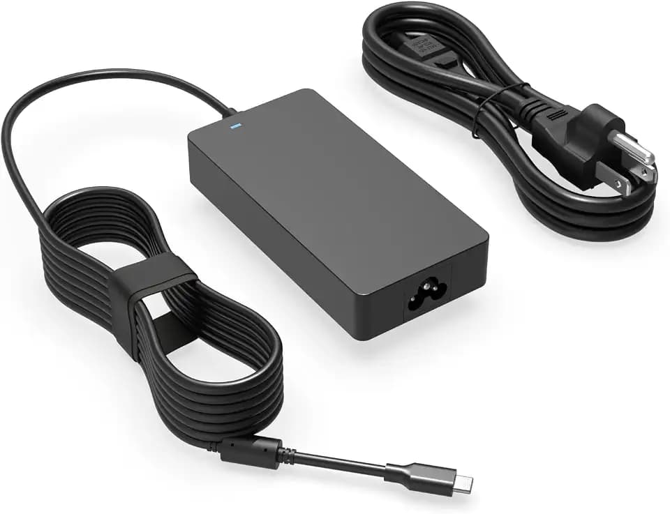 Superer USB C Laptop Charger Fit for Dell Inspiron 16 Plus 7620 Vostro 7620 P117F003 P117F004 AC Adapter Power Supply Cord