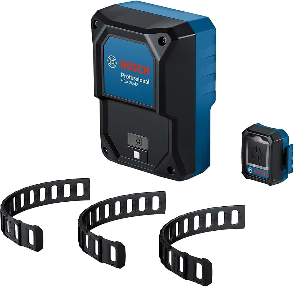 Bosch Professional Auto-Start-Stecker GCA 30-42 und Auto-Start-Tag GCT 30-42 (240 V, unverzichtbares Zubehör für professionelle Staubabsaugung)