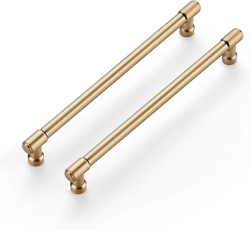 Ravinte Champagne Bronze Kitchen Pulls Cabinet Handles 7-1/2 Inch 2 Pack
