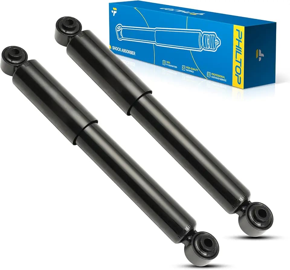 PHILTOP Rear Struts Assembly for 2006-2012 RAV4 2013-2018 RAV4(Except Hybrid/EV models), 37289 * 2 Pair Quick Shock Absorbers Replacement Shocks Assembly