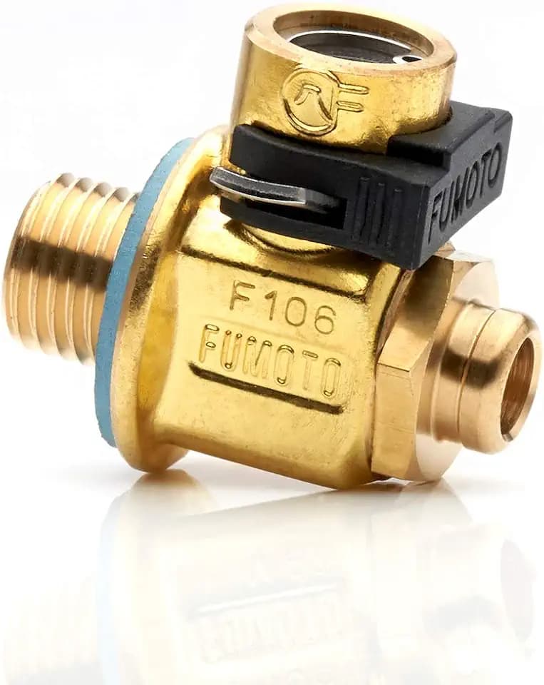 F105S: FUMOTO® VALVE 20MM-1.5 WITH SHORT NIPPLE WITH LC-10