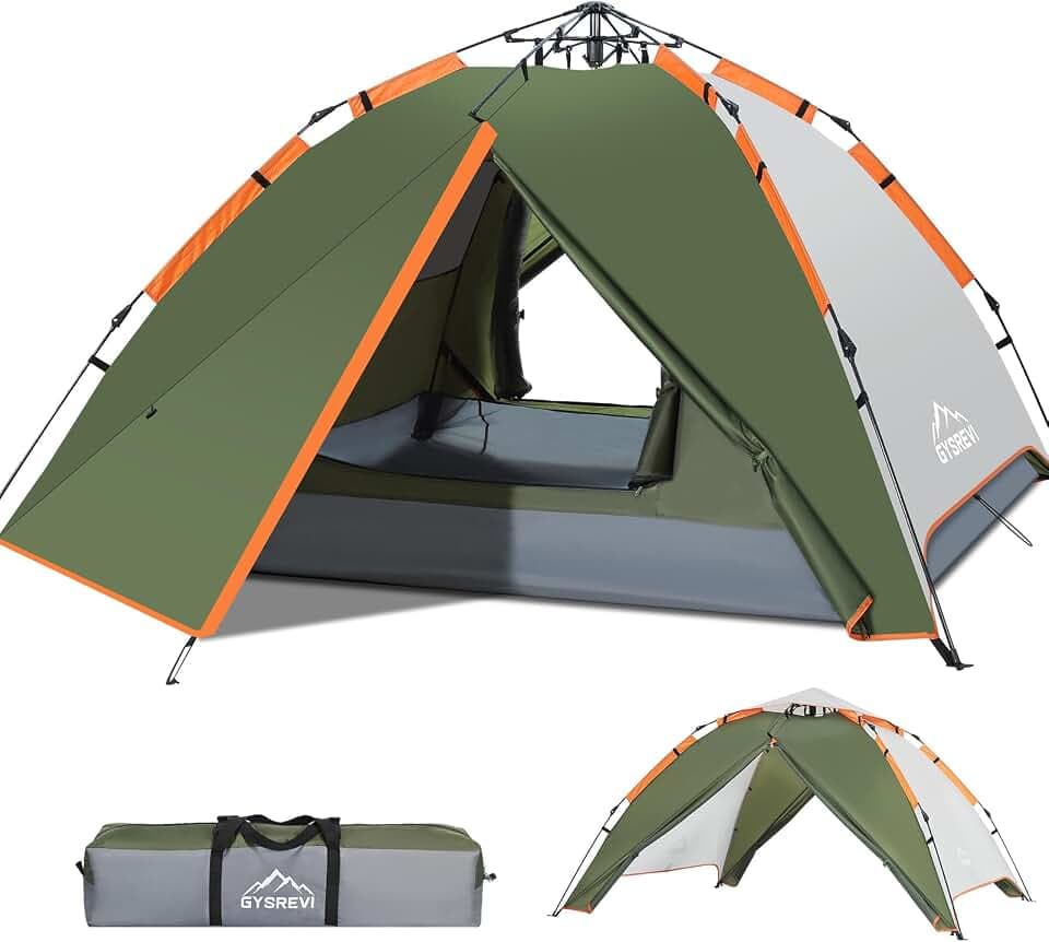 Camping Zelt Automatisches 3 Personen Instant Zelt Pop Up Zelt