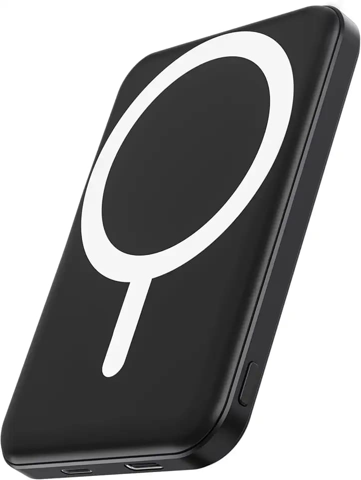 podoru for MagSafe Power Bank 5000mAh, Ultra-Slim Magnetic Portable Charger