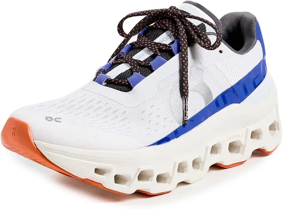 Women's Cloudmonster (Undyed White/Flame)