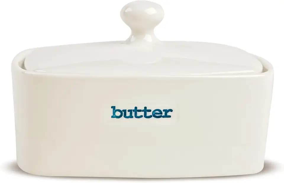 Keith Brymer Jones Word Range Butterdose mit Schriftzug Butter
