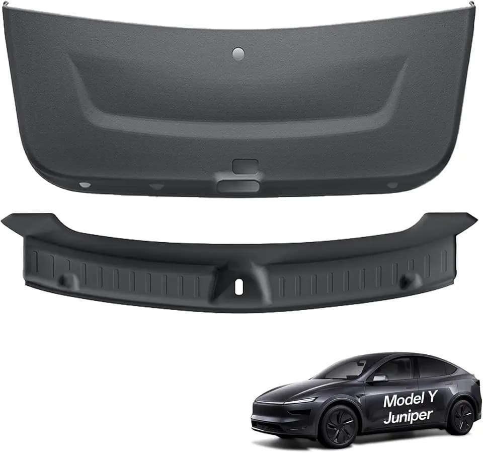 Trunk Tailgate Mat Rear Bumper Guard for Tesla Model Y Juniper