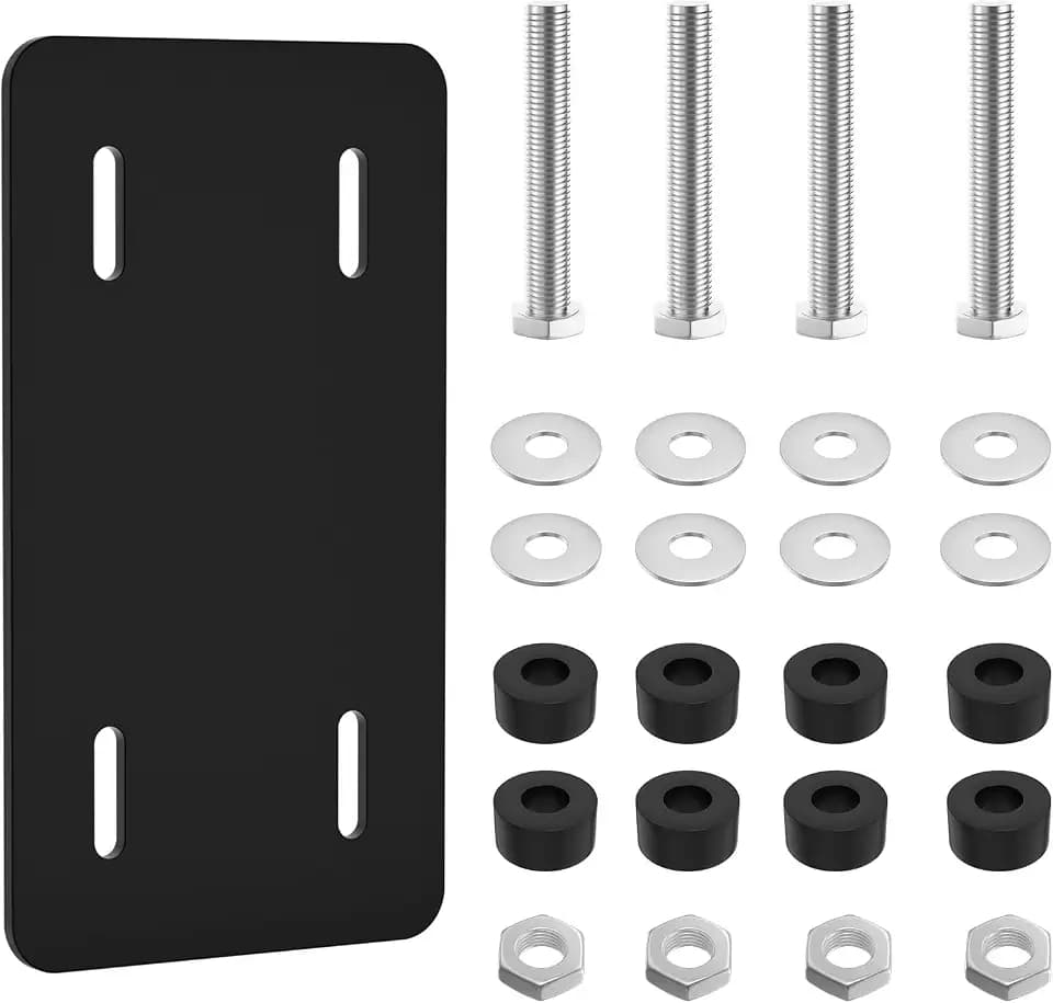 212Cc Engine Mount Plate Kit for Harbor Freight Predator Engine 212cc 6.5HP