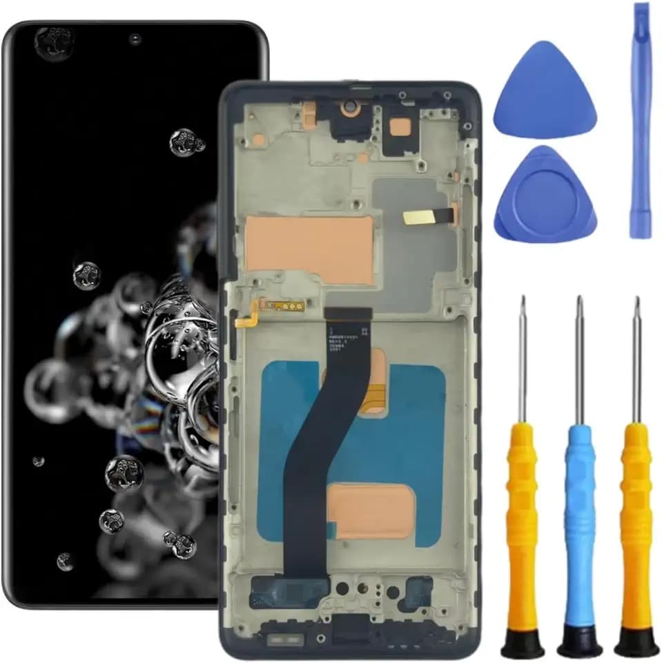for Samsung Galaxy S20 Ultra 5G G988 Screen Replacement with Frame