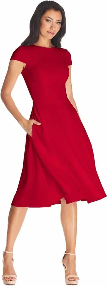 Dress The Population Women's Livia Midi High Dress