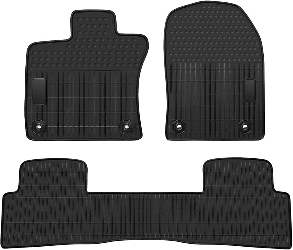 Car Floor Mats for Lexus UX 2019-2026 Rubber Liners Black