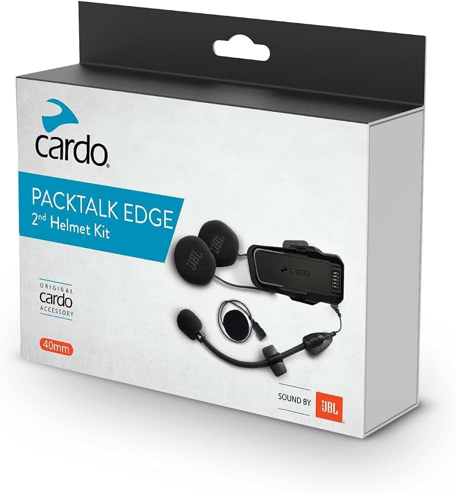 Cardo Packtalk Edge 2. Helm-KIT JBL