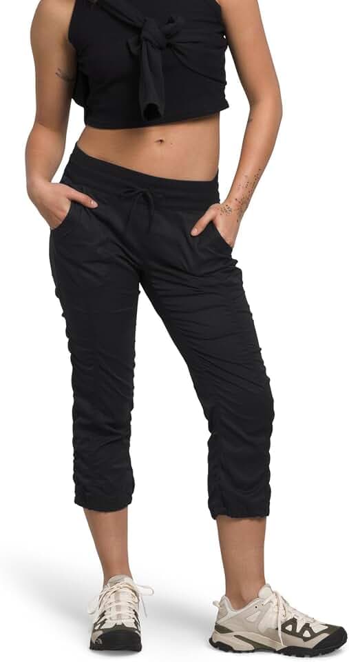 The North Face Womens Aphrodite 2.0 Capri - Moisture Wicking, Water Repellent Finish, UPF 40+ Protection
