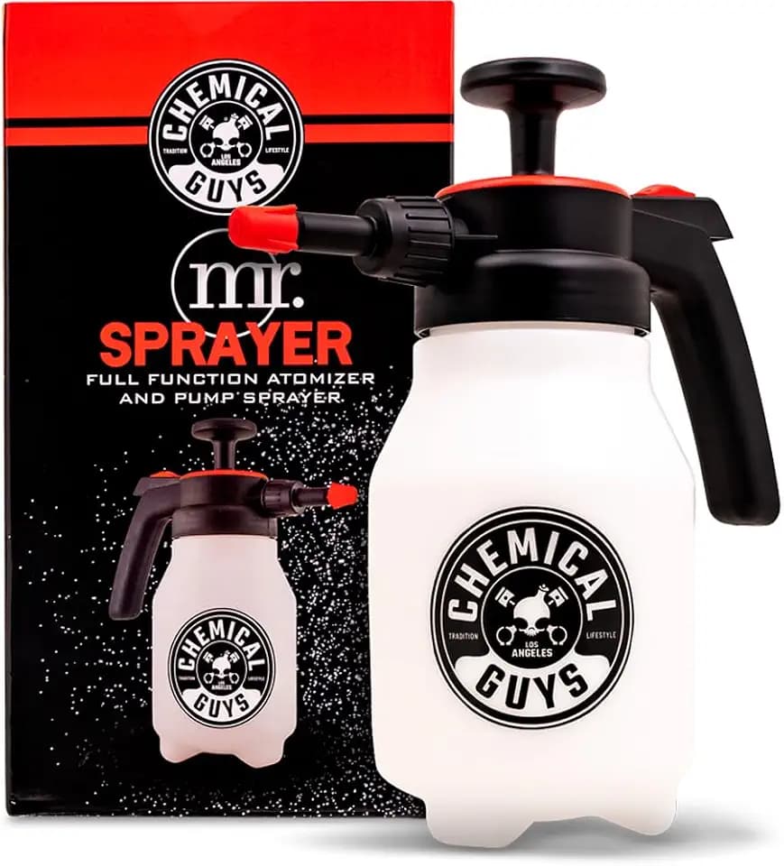Chemical Guys, Mr. Sprayer Pressure Pump Spray Bottle, Full Function, 50 oz