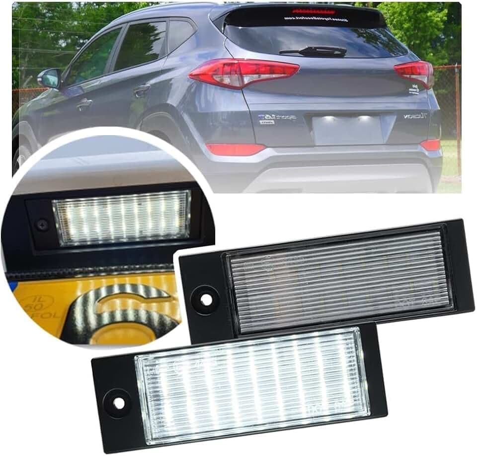 LED-Kennzeichenbeleuchtung für Tucson IX35 15-18 Kia Forte für