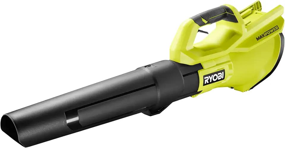 RYOBI 36 V MAX Power Akku-Laubgebläse RY36BLB-0, 193 km/h Luftgeschwindigkeit, ohne Akku und Ladegerät