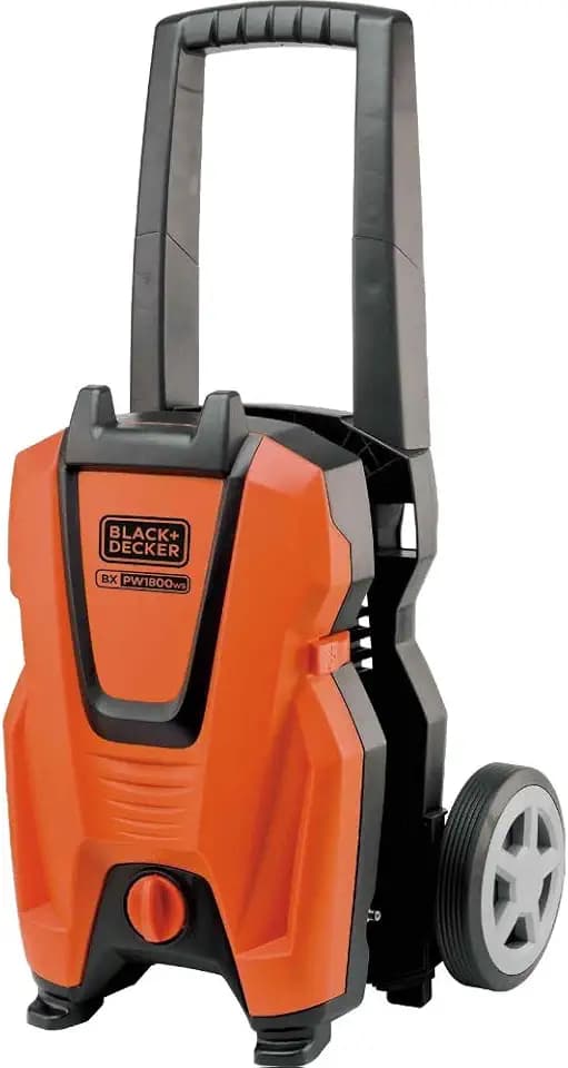 Black+Decker 14625 PW1800WS Hochdruckreiniger, 1800 W, 240 V, orange/schwarz