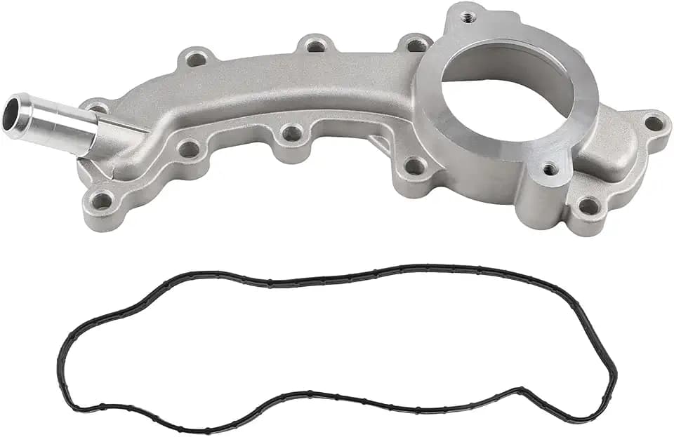 5184653AF Coolant Crossover Water Outlet Compatible with Jeep Cherokee