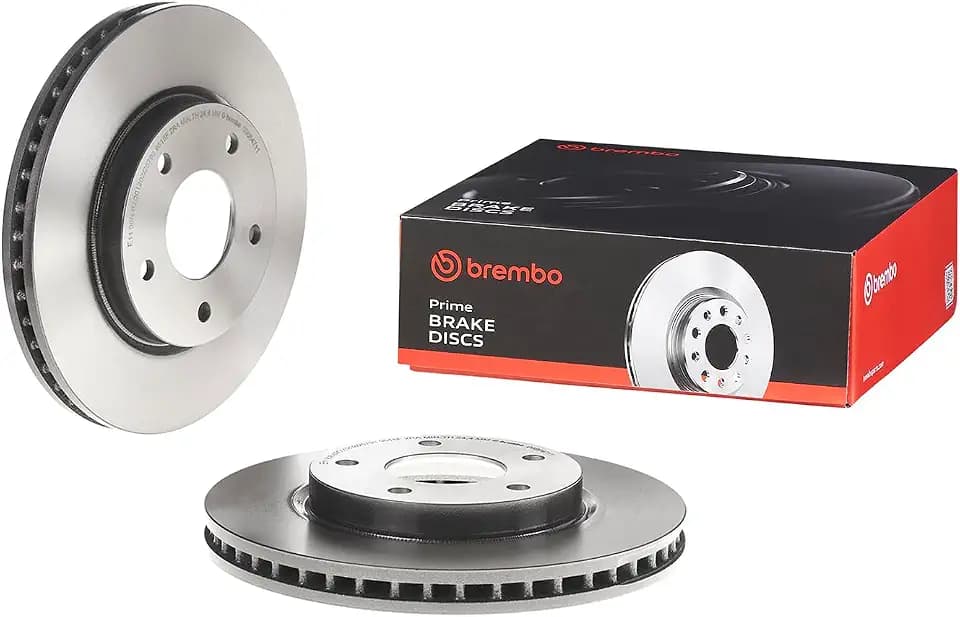 Brembo 09.B647.11 UV Coated Pillar Vented Front Brake Rotor MITSUBISHI/PROTON OE# 4615A115