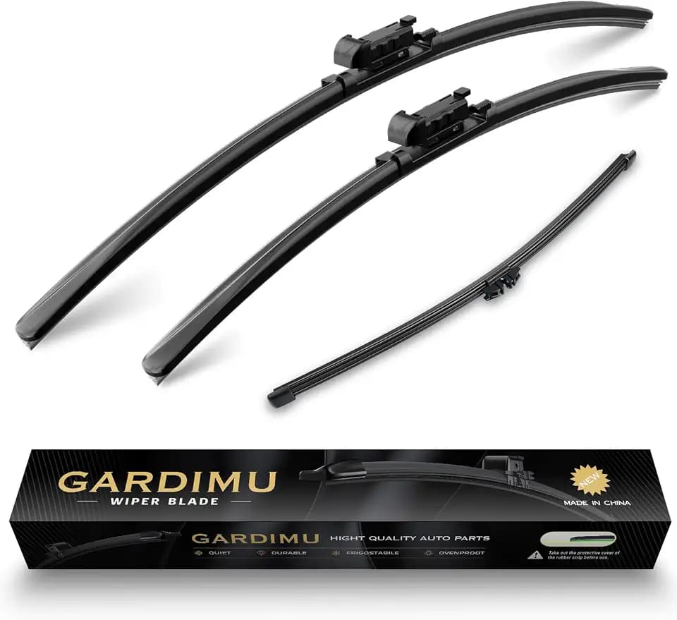 Front and Rear Windshield Wipers for Lincoln MKX 2016-2018