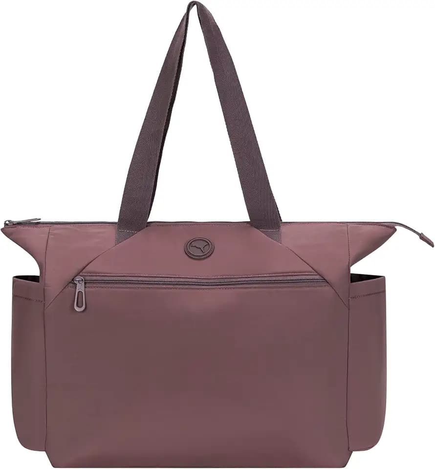 PUMA Transit Tote Bag, Durable Nylon for Travel or Daily Use, with Luggage Strap