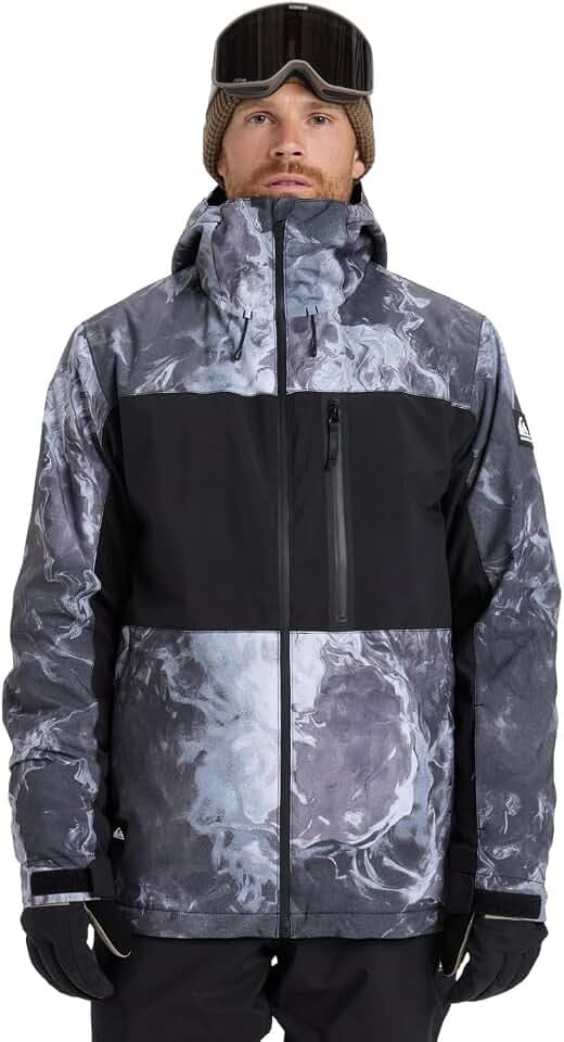 Quiksilver Herren Sycamore Printed Jacket Weste (1er Pack)