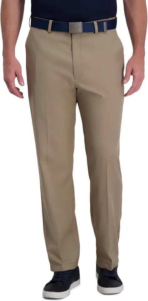 Haggar Men's Classic Fit Cool Right Casual Dress Pant