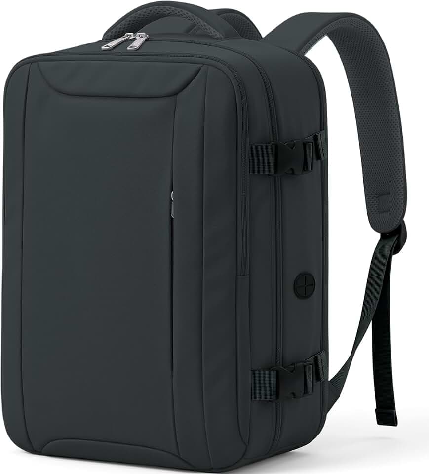 VMIKIV Handgepäck Rucksack 40x30x20 für Ryanair Wizz, Laptopfach 16 Zoll