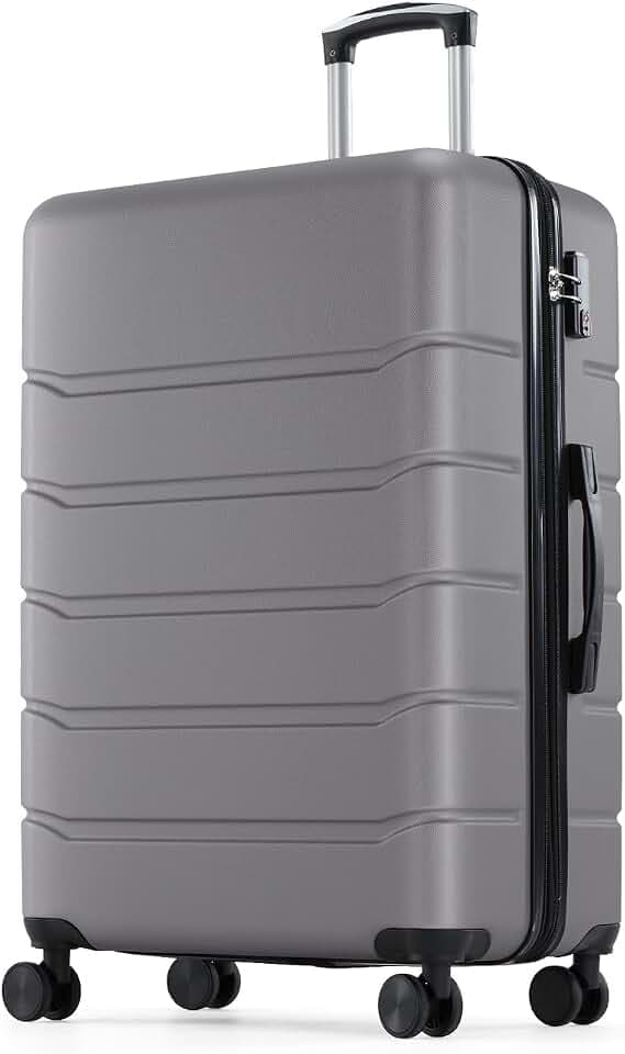 Sweetcrispy 20 Inch Carry On Luggage, Suitcase with Spinner Wheels