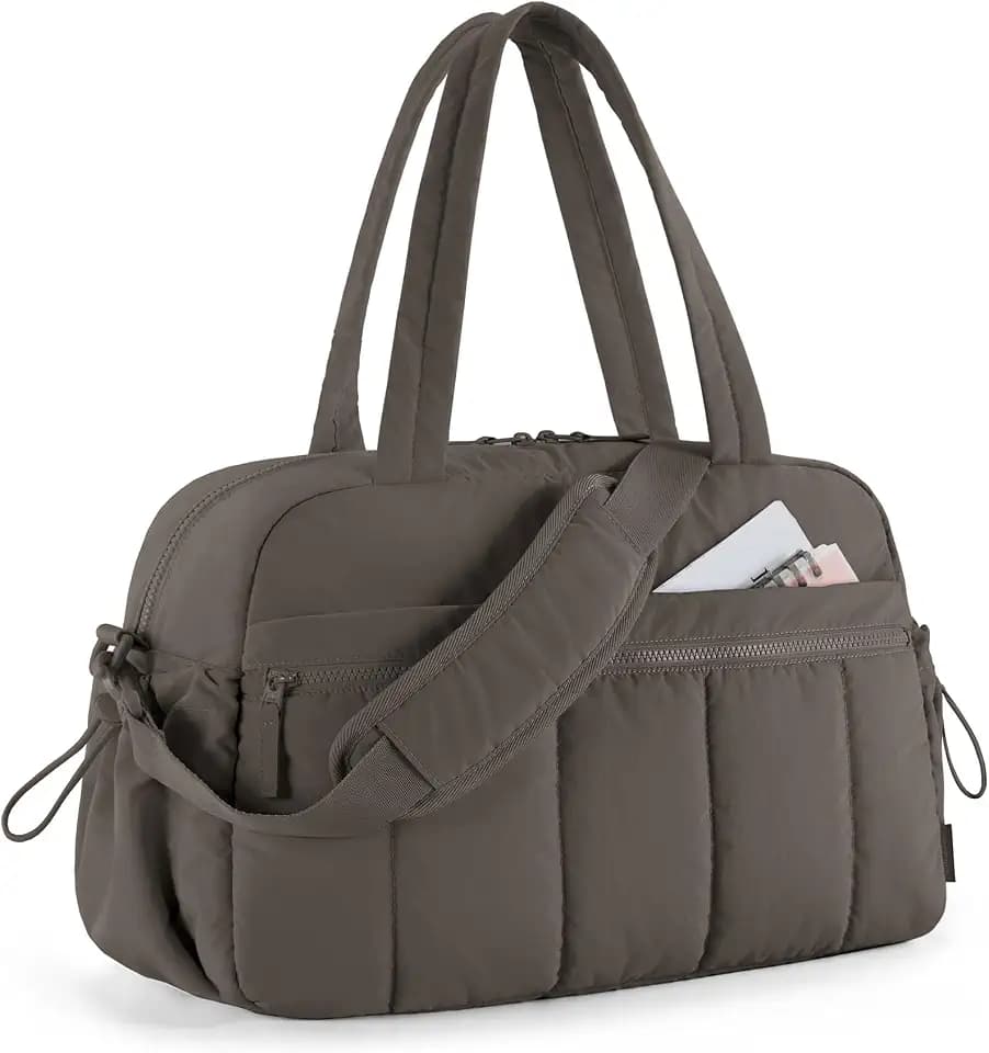 BAGSMART Duffle Bag for Travel, Gym Bag for Women, Weekender Carry on