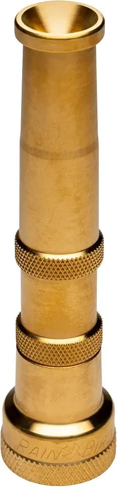 Rain Bird HENZLB5ADJ 5 in Lead-Free Brass Twist Adjustable Hose End Nozzle