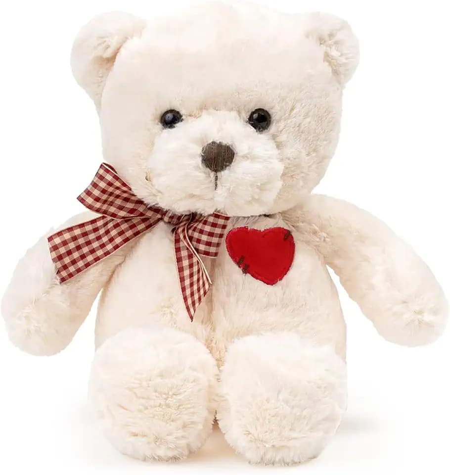 Teddy Bear Stuffed Animal Plushie Cute Bear Plush Gift for Kids Adult 14”