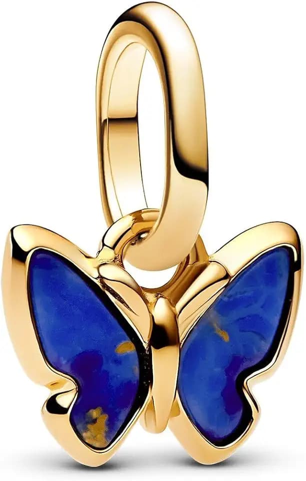 PANDORA Blauer Schmetterling Mini-Charm-Anhänger 763825C01 Charm Anhänger