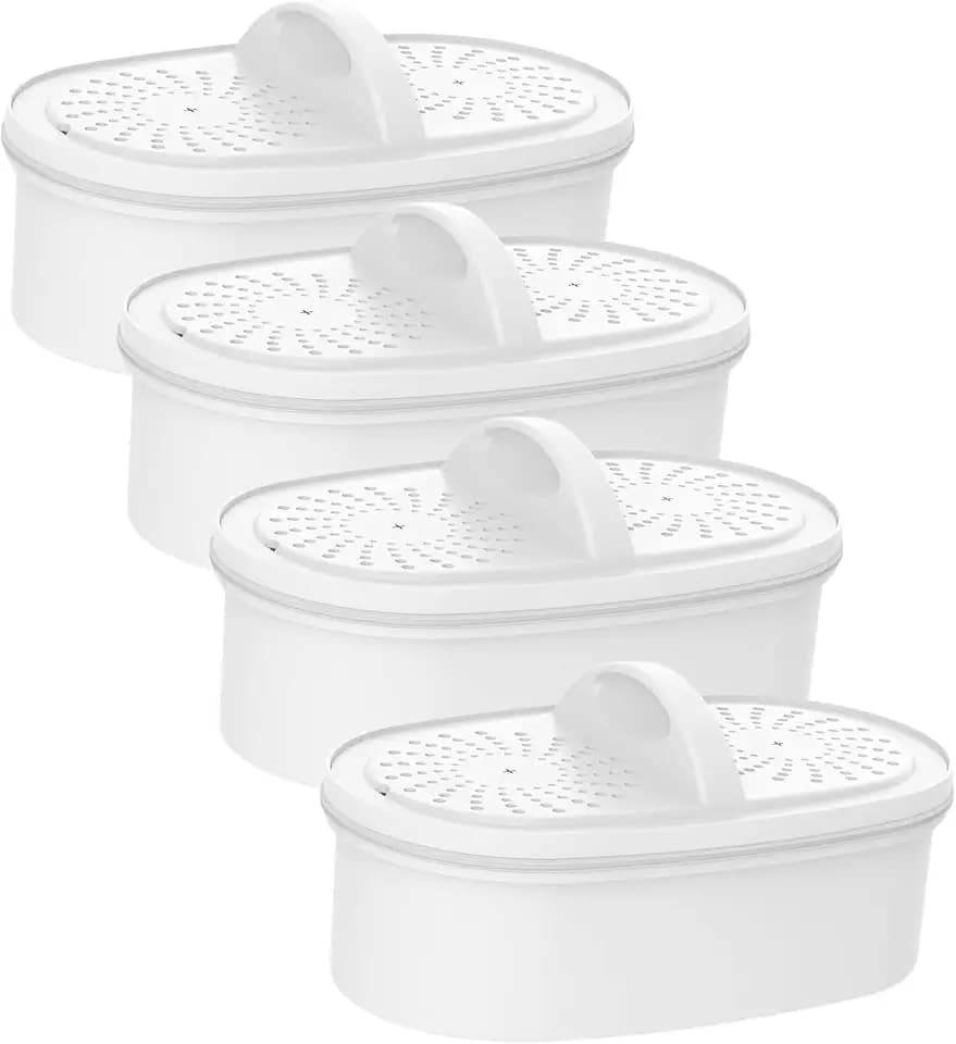 AQUA CREST PF-01A Water Filter Replacement for Waterdrop® Pitchers, 4 Pack