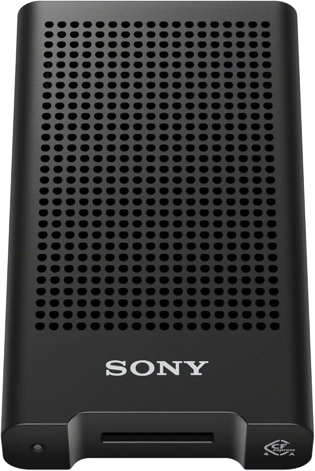 Sony CFexpress Typ A-Leser MRW-G3 | SuperSpeed 40 Gbit/s Flash-Speicherkartenleser mit USB Typ-C