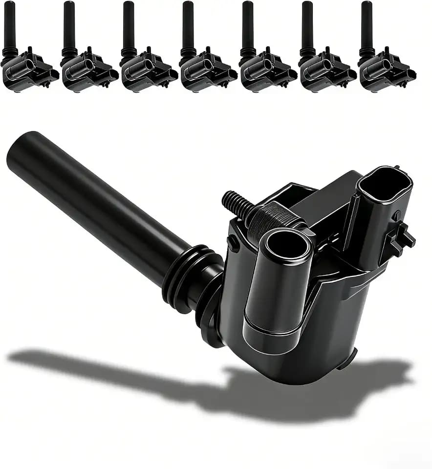UF378 Ignition Coil Pack of 8 Compatible with 5.7L V8 2003-2005 Dodge Ram 1500 2500 3500/ Durango/Magnum, 2005 Chrysler, 2005 Jeep Grand Cherokee, Replace#IC508 IC585 UF505 UF428