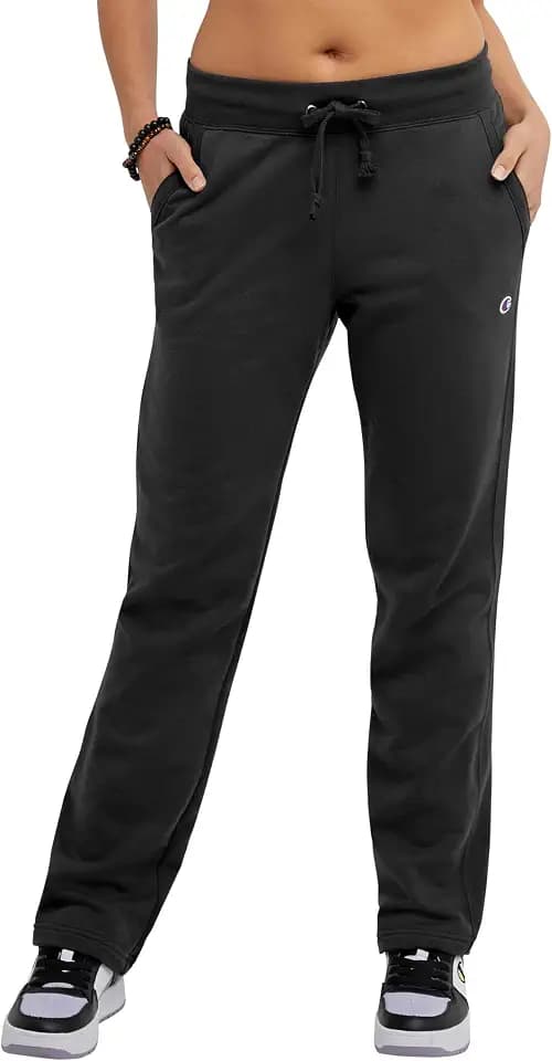 Champion Womens Comfortable Fleece Lounge Pants, 31“