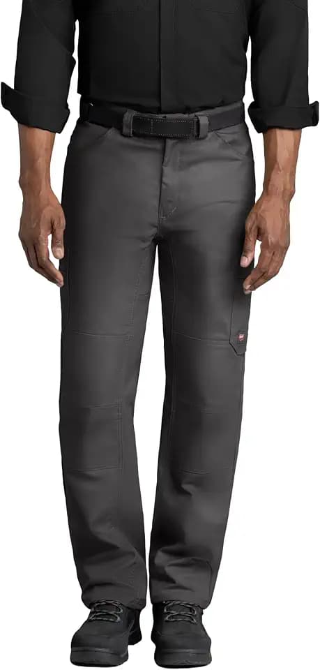 Red Kap Men's Performance Shop Pant - Double Knee Work Pants, Regular Fit, Concealed Zippers for Scratch Protection