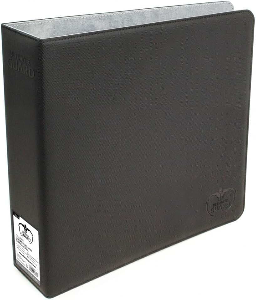 Ultimate Guard UGD010497 - Supreme Collector´s Compact Album XenoSkin, schwarz, 23 x 22.5 x 8.5 cm