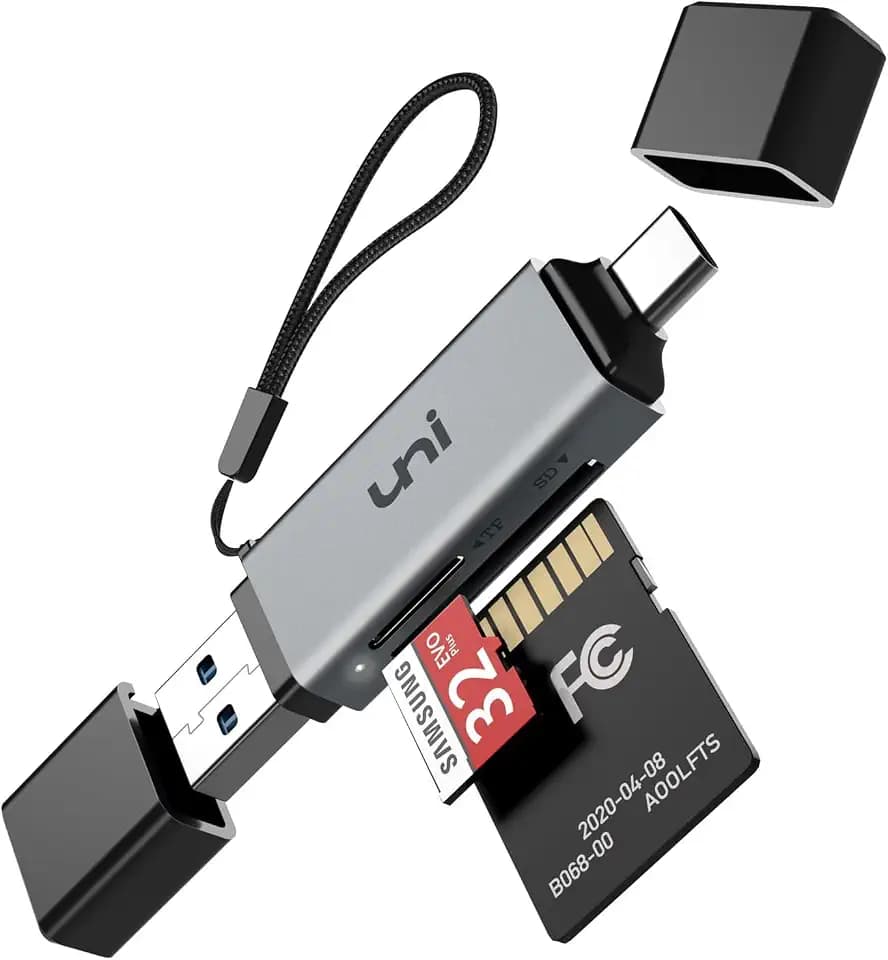 uni SD Card Reader,High Speed USB C to Micro SD Memory Card Adapter USB 3.0