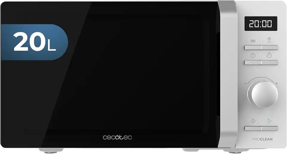 Cecotec Mikrowelle Proclean 5010 Inverter White, 700W, 19L Fassungsvermögen