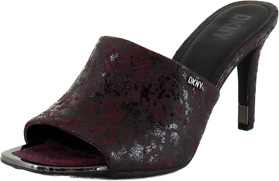 DKNY Women's Bronx Open Toe Mule Heels