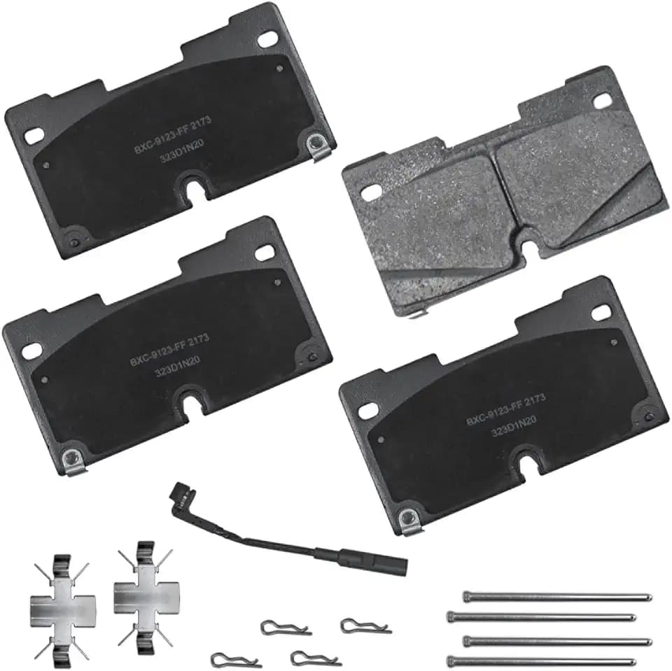 Bendix Premium SBC2173 Ceramic Front Brake Pads for Select Models Cadillac Escalade,ESV,Chevrolet Cheyenne,Silverado 1500,LTD,Suburban,Tahoe,GMC Sierra,Sierra 1500,Sierra 1500 Limited,Yukon,XL