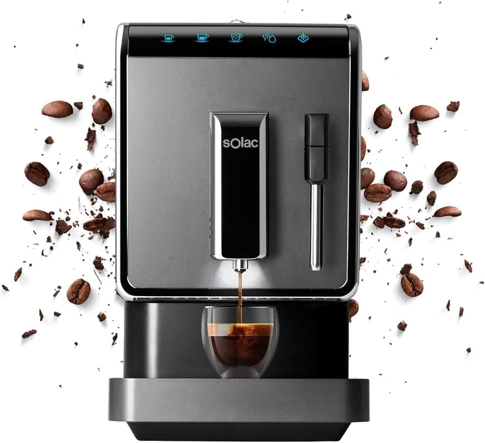 CAFETERA EXPRESS SOLAC CA4810 AUTOMATICA 19BARES NEGRA