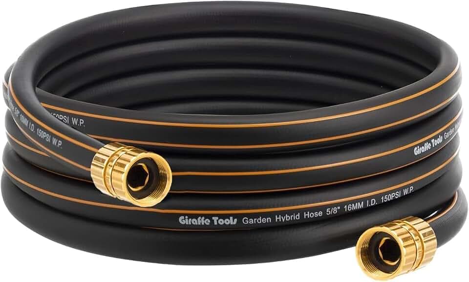 Giraffe Tools Leader Hose 5/8", 10ft Short Garden Hose