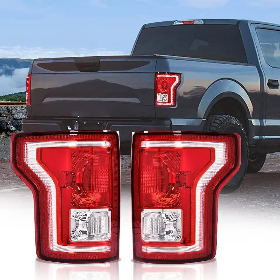 Tail Lights Assembly Compatible With 2015 2016 2017 Ford F150 Rear Light