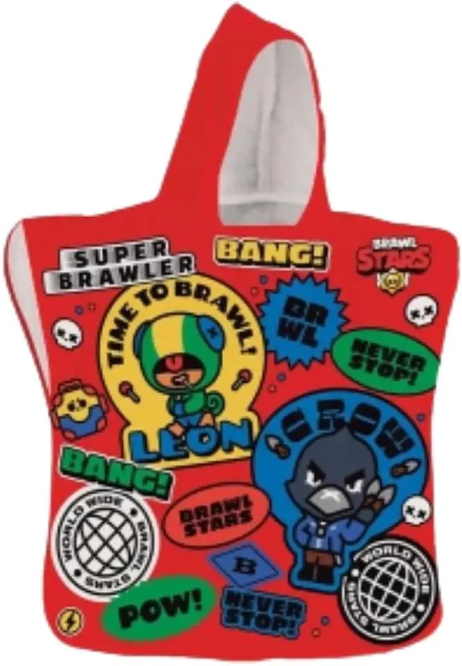 Brawl Stars Poncho - It's Summer Kids, Multicolor, Einheitsgröße