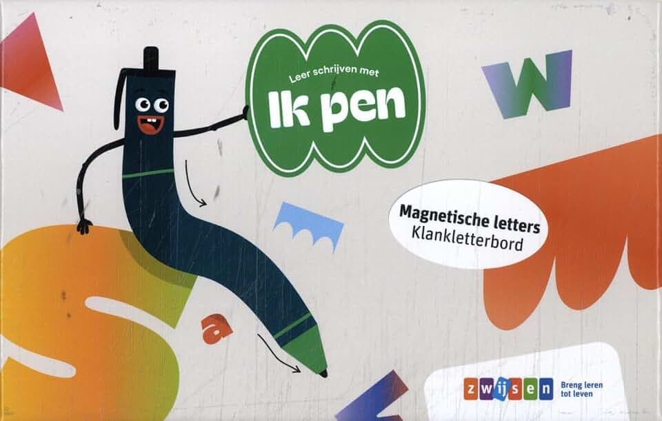 Ik pen 2024 Set magnetische letters 1