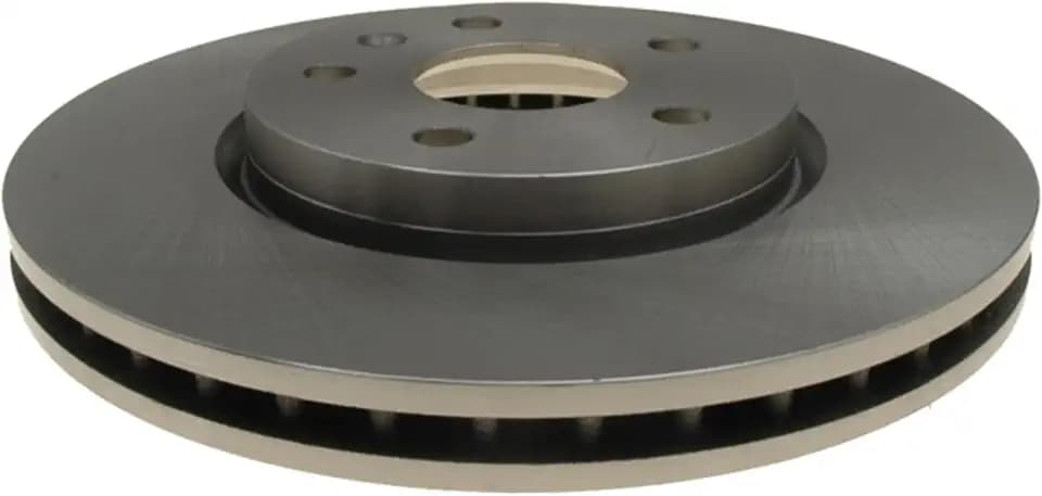 ACDelco Silver Non-Coated Front Brake Rotor 18A2719A | GM 19286253 Brake Rotors for Select Chevy, Chevrolet, GMC, Buick, and more