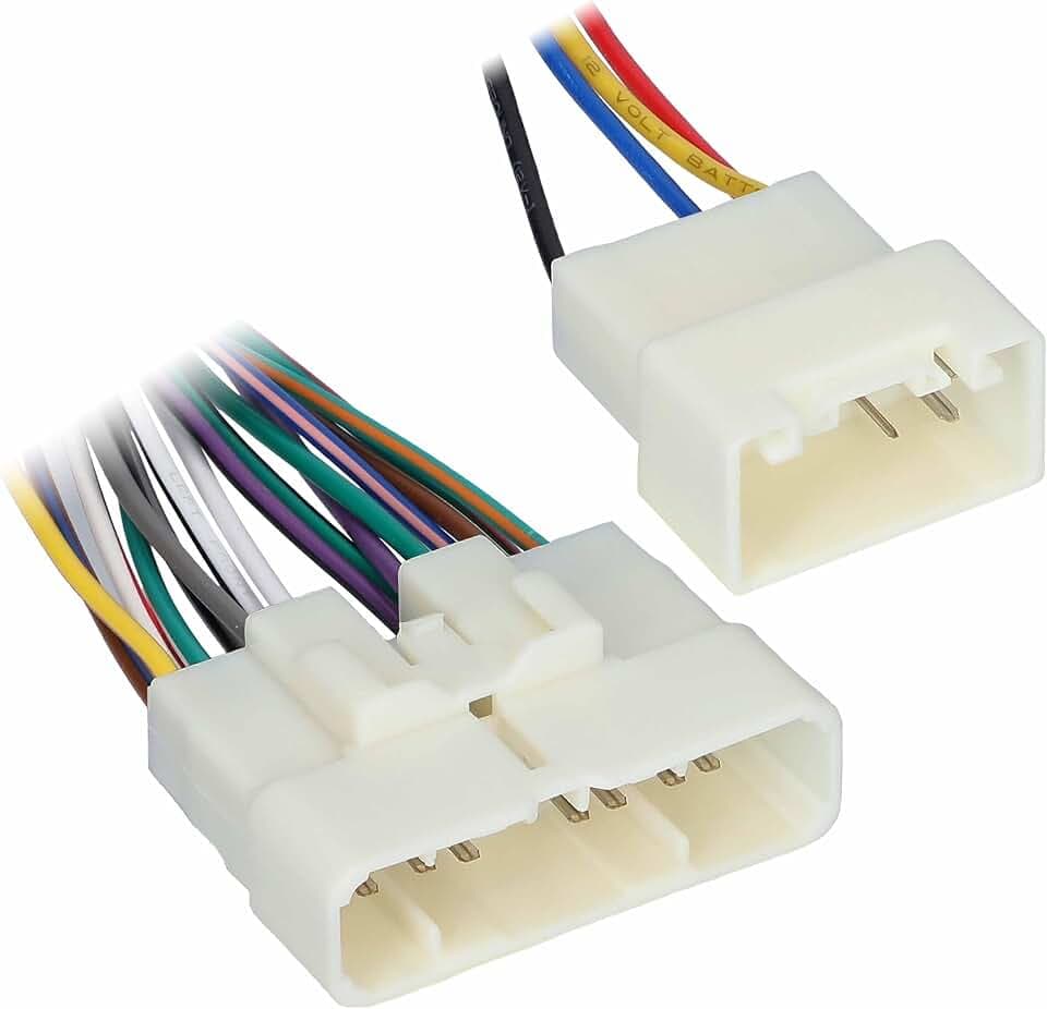 Metra 70-8117 Factory Amplifier Bypass Harness fits Select 2003-2009 Toyota Vehicles