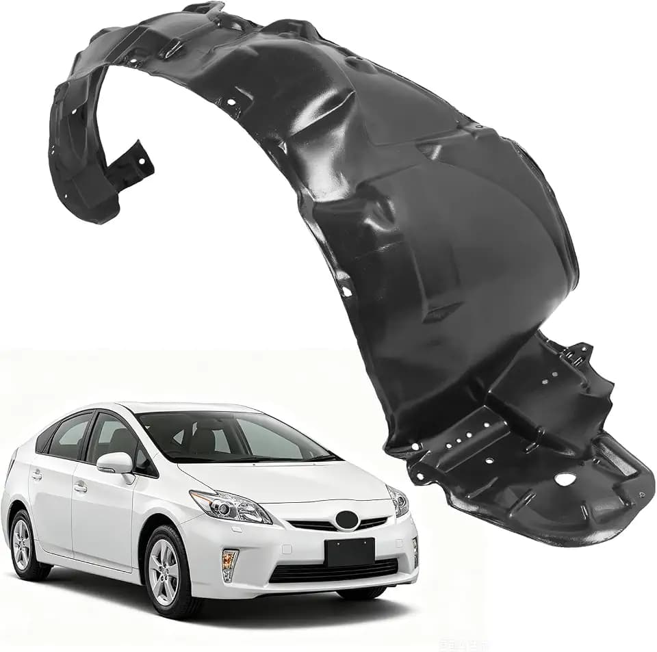 ALMULOO Front Right Inner Fender Compatible with 2010-2015 Toyota Prius